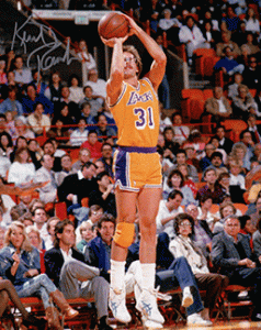 Lot Detail - 1987-88 Kurt Rambis LA Lakers Worn Home Warm-Up